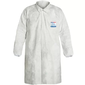 Microporous Labcoat, White