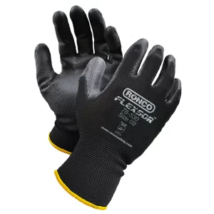 Polyurethane (PU) Palm Coated Polyester Gloves