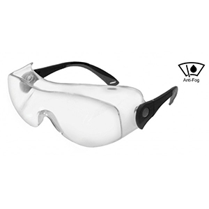 Over-The-Glass Safety Glasses, Clear Lens