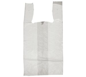 HDPE White T-Shirt Bags