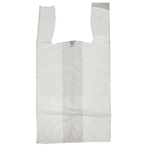 HDPE White T-Shirt Bags