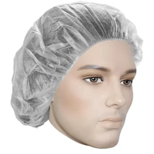 Polypropylene (PP) Bouffant Cap, 24", Multiple Colors