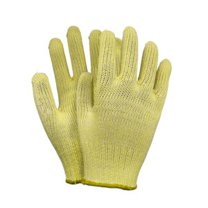 Cotton / Aramid String Knit Cut Resistant Gloves